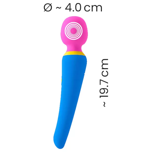 You2Toys - vibratore massaggiatore ricaricabile impermeabile - multicolore