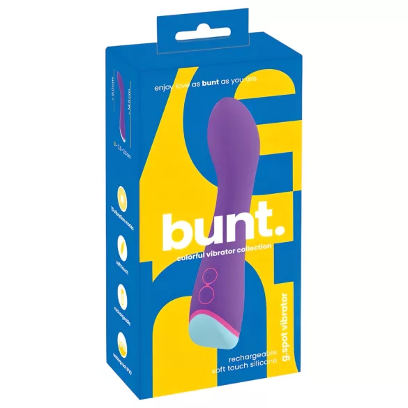 You2Toys bunt. - vibratore punto G ricaricabile impermeabile silicone viola