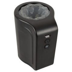 Rebel - masturbatore rotante impermeabile - nero