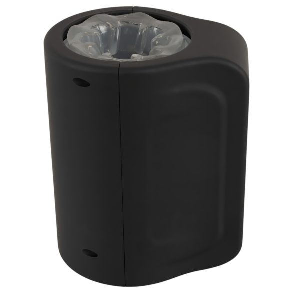 Rebel - masturbatore rotante impermeabile - nero