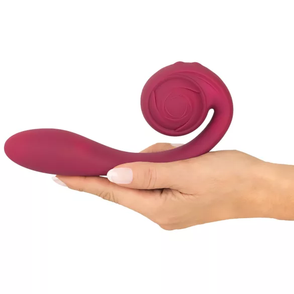 You2Toys Rosenrot - vibratore punto G ricaricabile impermeabile rosso