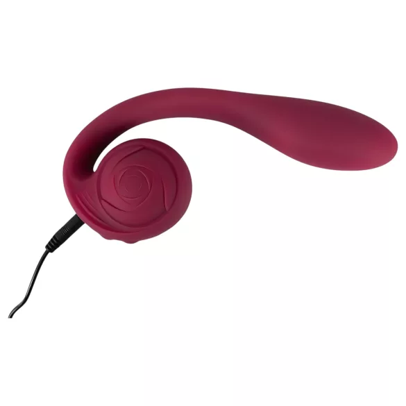 You2Toys Rosenrot - vibratore punto G ricaricabile impermeabile rosso