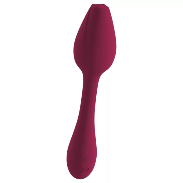 You2Toys Rosenrot - vibratore punto G flessibile - silicone rosso
