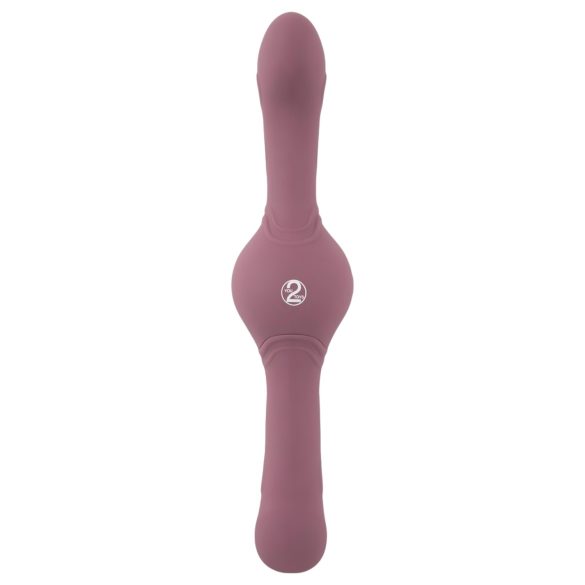 You2Toys - vibratore doppio - potente - silicone viola