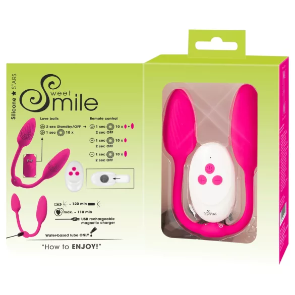 Sweet Smile - Doppia pallina geisha RC (rosa)