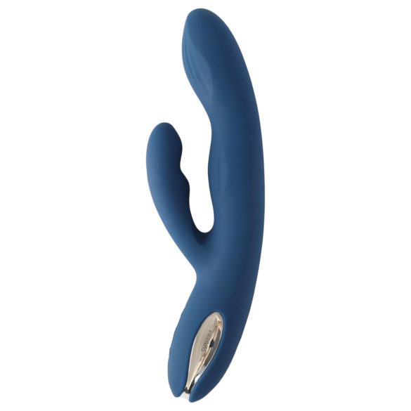 Svakom Aylin - vibratore vaginale con clitoride pulsante ricaricabile - blu