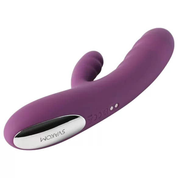 Svakom Avery - vibratore rabbit con funzione spinta ricaricabile