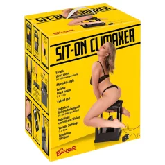   The Banger Sit-On-Climaxer - macchina del piacere elettrica (nero)