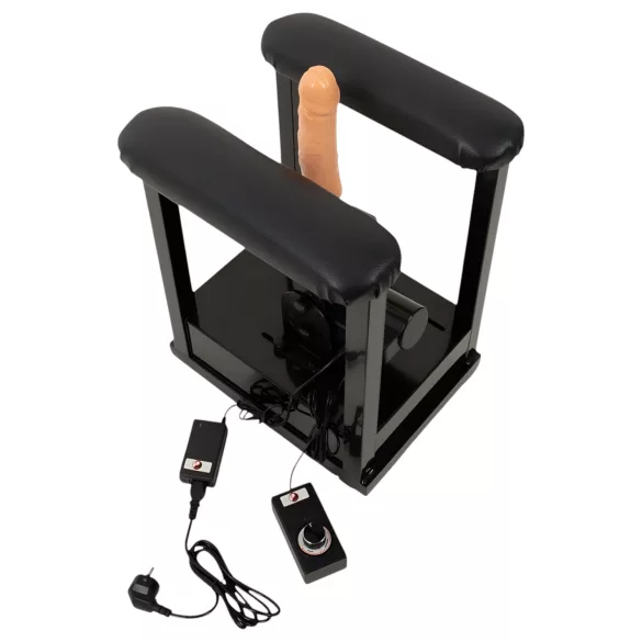 The Banger Sit-On-Climaxer - macchina del piacere elettrica (nero)