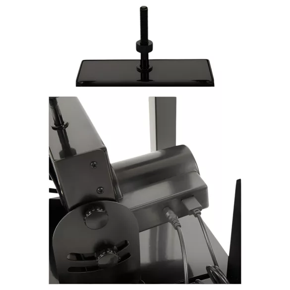 The Banger Sit-On-Climaxer - macchina del piacere elettrica (nero)