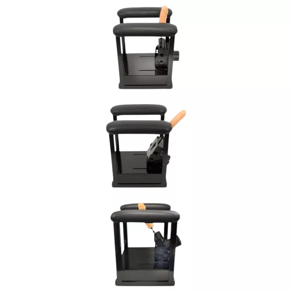 The Banger Sit-On-Climaxer - macchina del piacere elettrica (nero)
