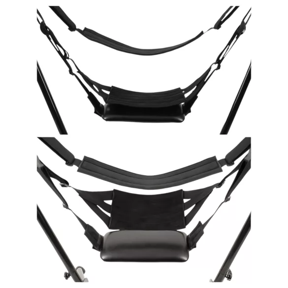 You2Toys - altalena erotica con supporto - nero