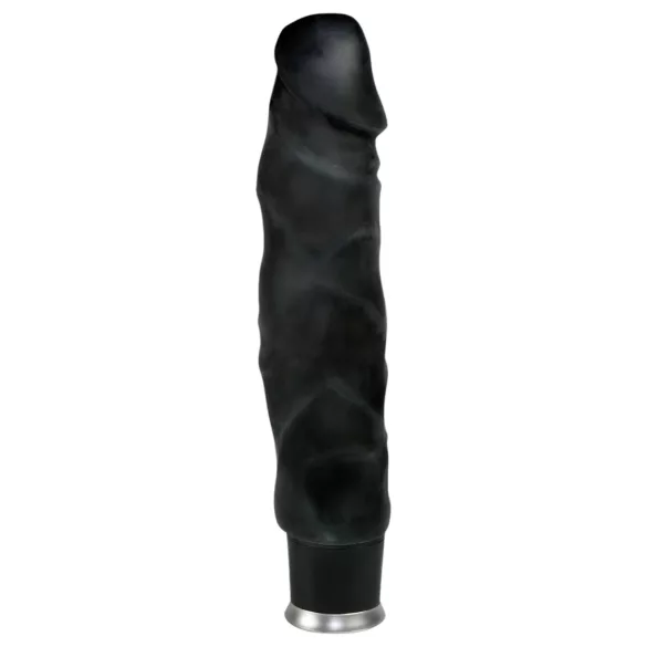 Nature Skin - vibratore realistico - nero 22cm