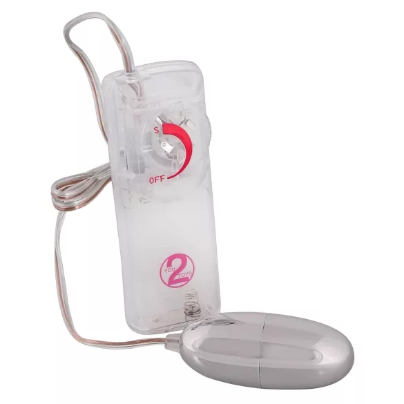 You2Toys - vibro egg - impermeabile argento