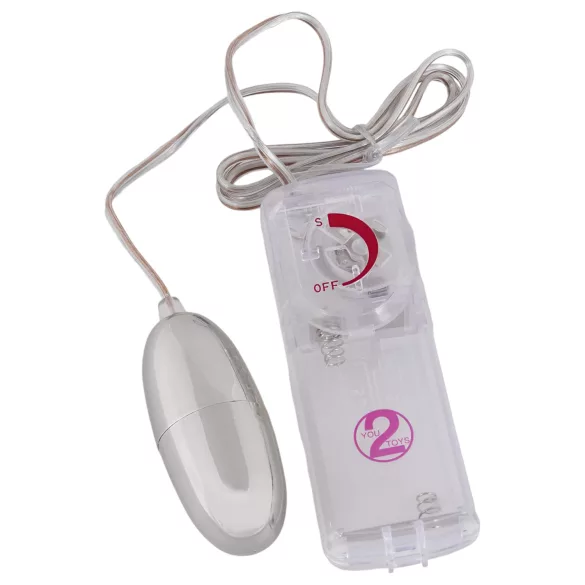 You2Toys - vibro egg - impermeabile argento