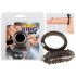 You2Toys - anello fallico vibrante in silicone - nero