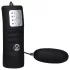 You2Toys - Ovetto vibrante nero - superficie vellutata