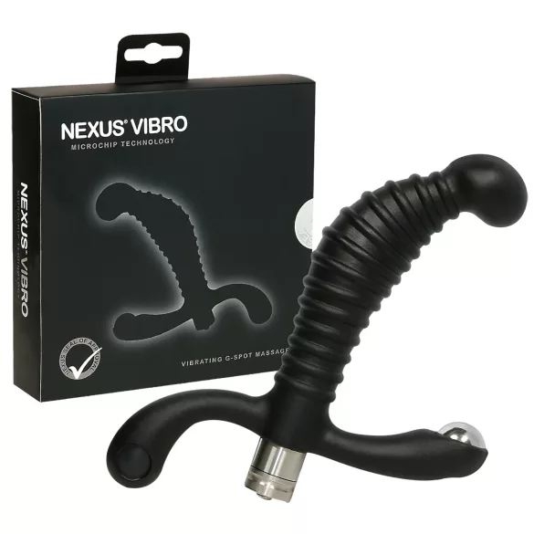 Nexus Vibro - massaggiatore prostatico vibrante - silicone nero