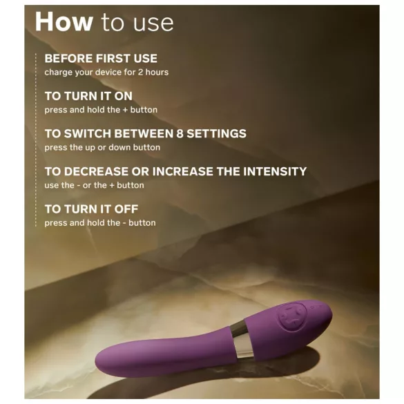 LELO Elise 2 - vibratore deluxe - stimolazione potente - silicone viola