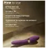 LELO Elise 2 - vibratore deluxe - stimolazione potente - silicone viola
