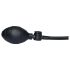 You2Toys True Black - vibratore anale gonfiabile (nero)