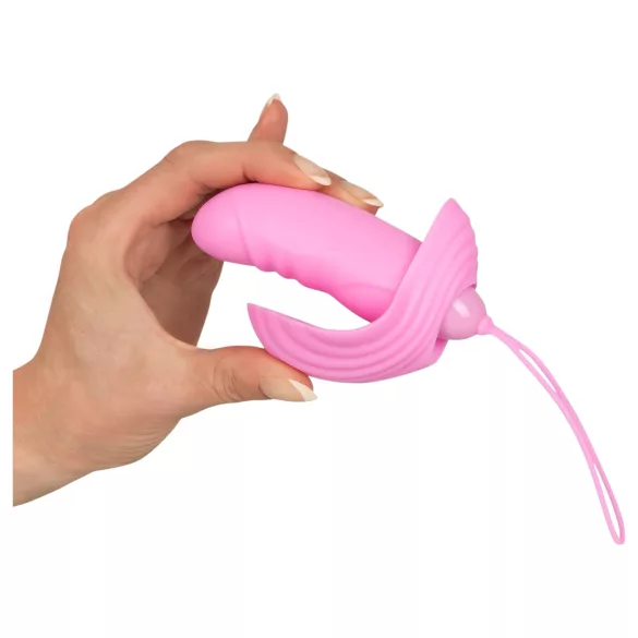 SMILE Shelly - vibratore clitoride con telecomando - rosa
