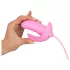 SMILE Shelly - vibratore clitoride con telecomando - rosa