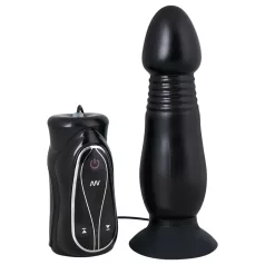 You2Toys - Vibratore anale a spinta - nero