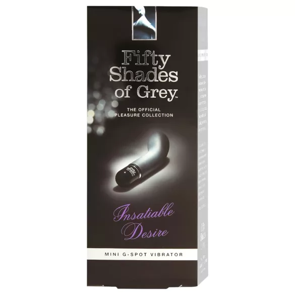 Fifty Shades of Grey - vibratore punto G - silicone grigio