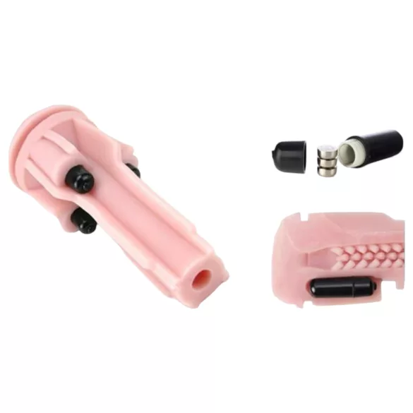 Fleshlight - masturbatore vaginale con vibrazione - interno rosa