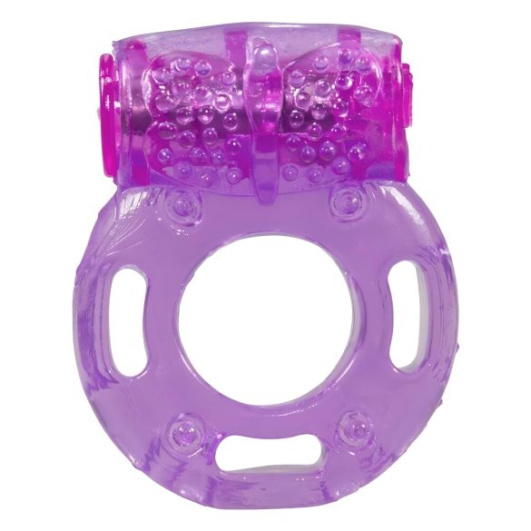 You2Toys - Anello fallico vibrante singolo - silicone viola