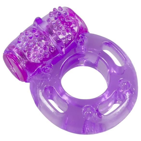 You2Toys - Anello fallico vibrante singolo - silicone viola