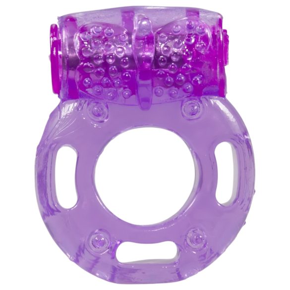 You2Toys - Anello fallico vibrante singolo - silicone viola