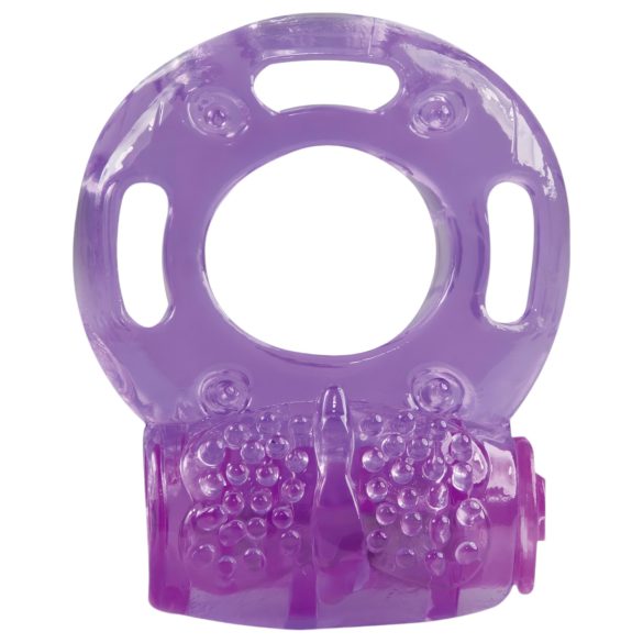 You2Toys - Anello fallico vibrante singolo - silicone viola