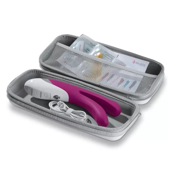 mystim Bon Aparte - vibratore biforcato (mora)