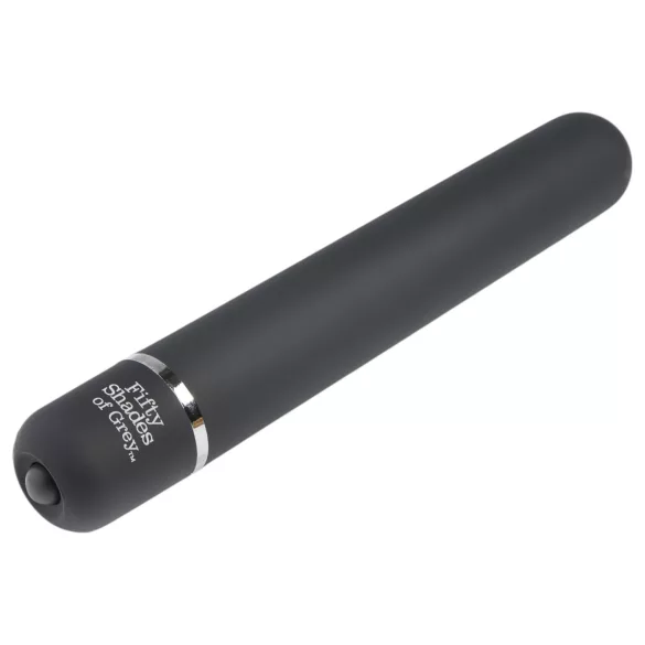 Fifty Shades of Grey - Vibratore classico ricaricabile silicone grigio