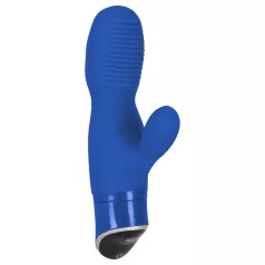   Pepper Parties Brother Louie - vibratore clitoride con braccio - silicone blu