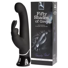   Fifty Shades of Grey - vibratore con stimolatore clitorideo - ricaricabile USB