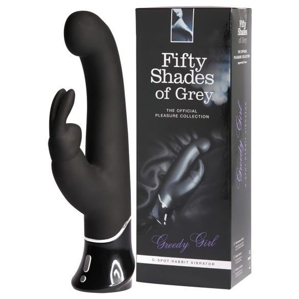 Fifty Shades of Grey - vibratore con stimolatore clitorideo - ricaricabile USB