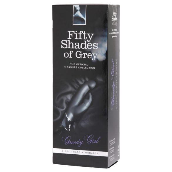 Fifty Shades of Grey - vibratore con stimolatore clitorideo - ricaricabile USB