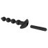 Black Velvets - kit plug anale vibrante - set 4 pezzi
