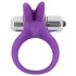 SMILE - anello fallico vibrante rabbit - silicone viola
