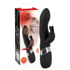 SMILE Blacky - vibratore doppio motore USB - nero