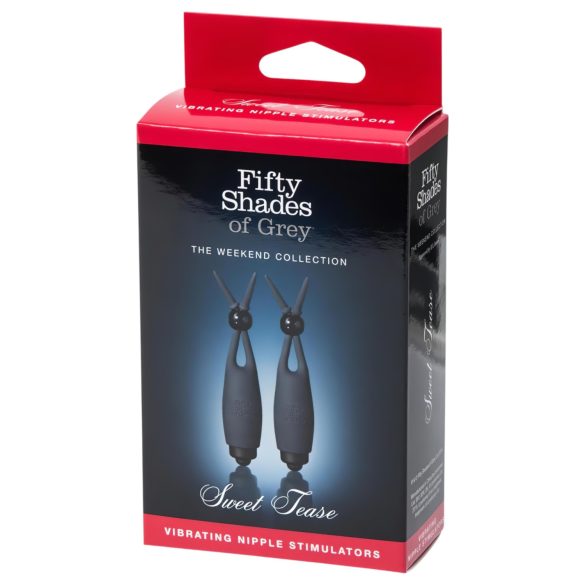Fifty Shades of Grey - vibratore per capezzoli - 2 pezzi - stimolazione