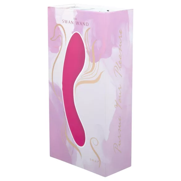 The Swan Wand - vibratore massaggiatore ricaricabile - silicone rosa