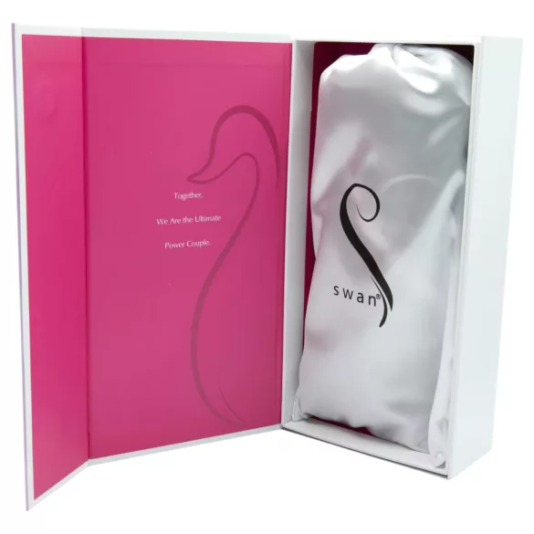 The Swan Wand - vibratore massaggiatore ricaricabile - silicone rosa