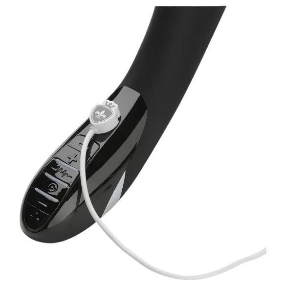 mystim Sizzling Simon - vibratore elettrostimolatore - silicone nero