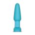 b-Vibe - vibratore anale rotante con perle ricaricabile - turchese