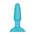 b-Vibe - vibratore anale rotante con perle ricaricabile - turchese