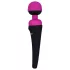 PalmPower Wand - massaggiatore vibrante ricaricabile - silicone rosa/nero
